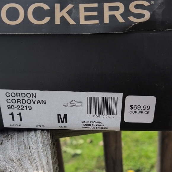 Dockers Men's Burgundy Oxford Shoes - Picture 7 of 8